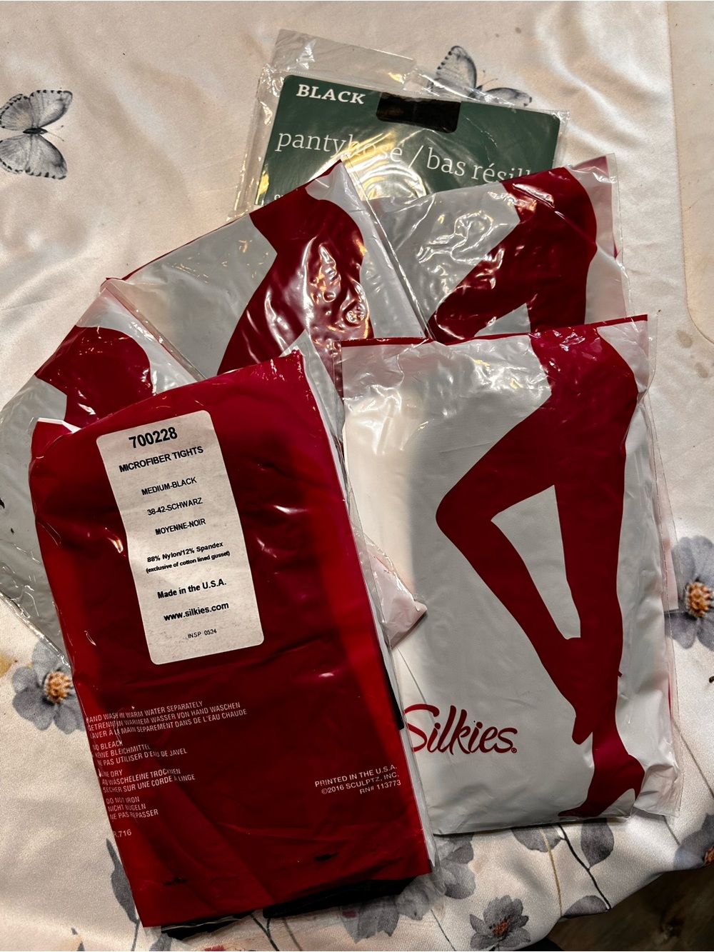 Silkies 5 Pair of Microfiber Tights